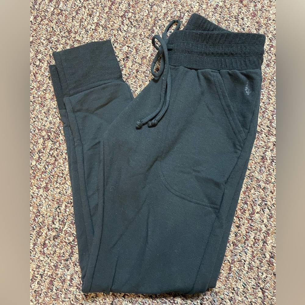 NWOT Free People Movement Black Sunny Drawstring Jogger Sweatpants, Size XS